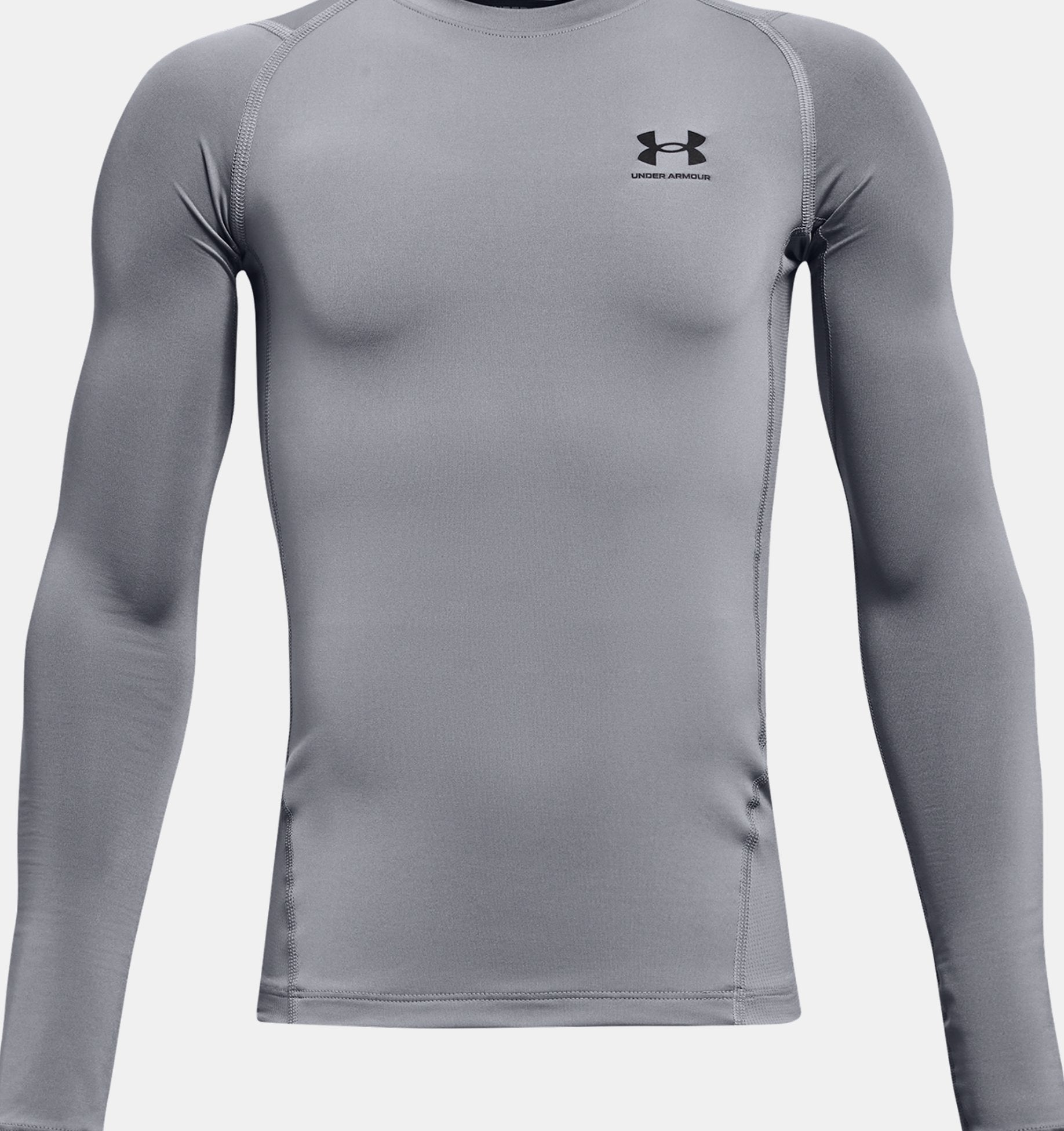 Under Armour Boys' HeatGear Long-Sleeve Compression Shirt