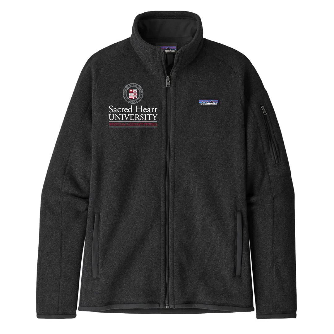 SHU MPAS Ladies Patagonia Better Sweater Full Zip Logowear SHU MPAS Black Ladies XS 