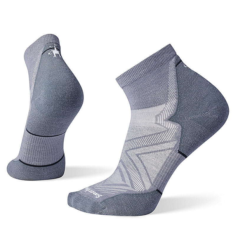 Smartwool Run Targeted Cushion Ankle Socks Apparel Smartwool Graphite Medium 