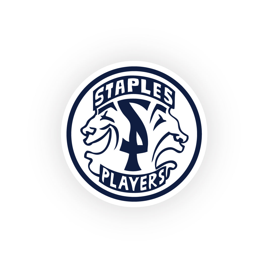 Staples Players Laptop Sticker Logowear Staples Players   