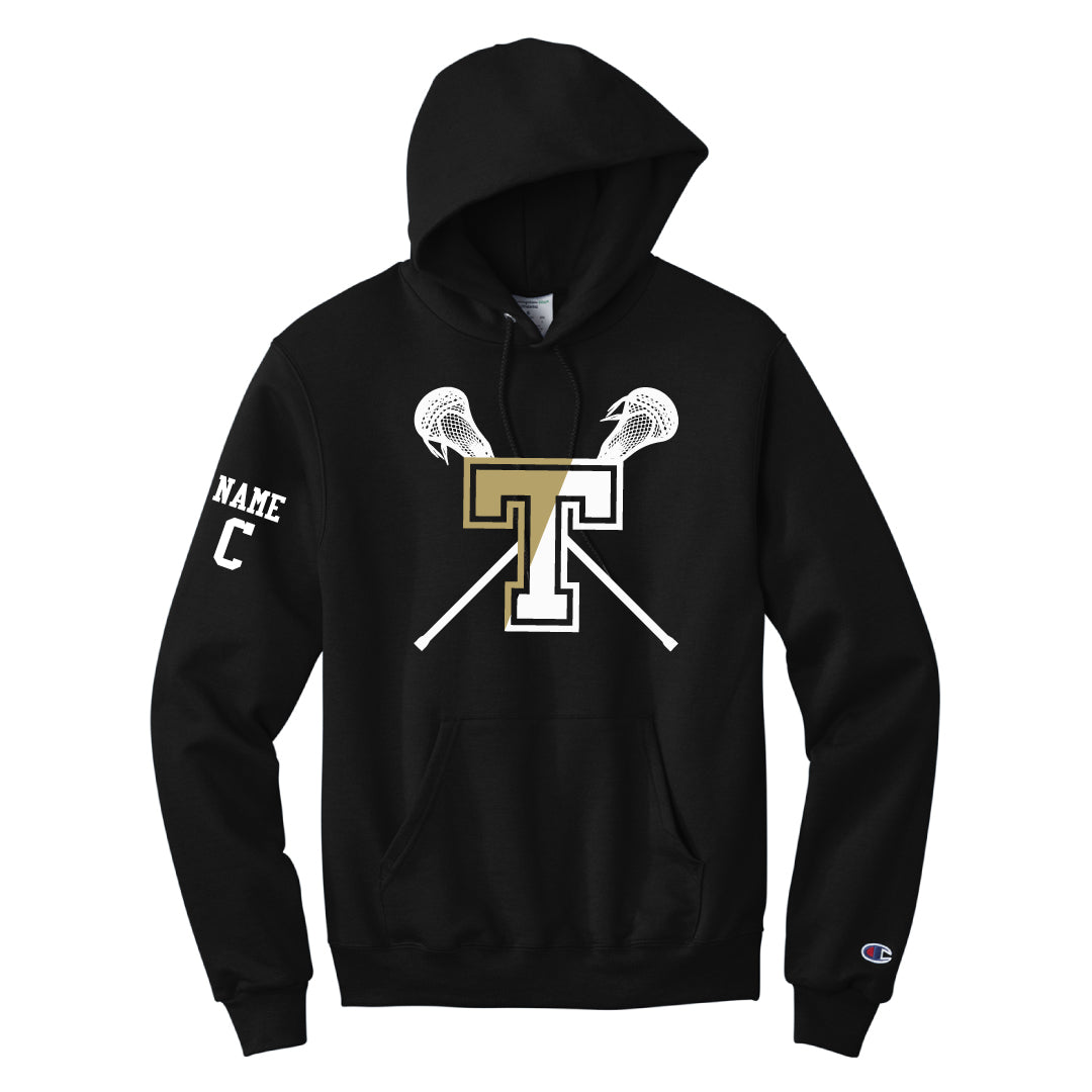 THS Boys Lacrosse Hoodie Logowear THS Boys Lacrosse Black Adult S 