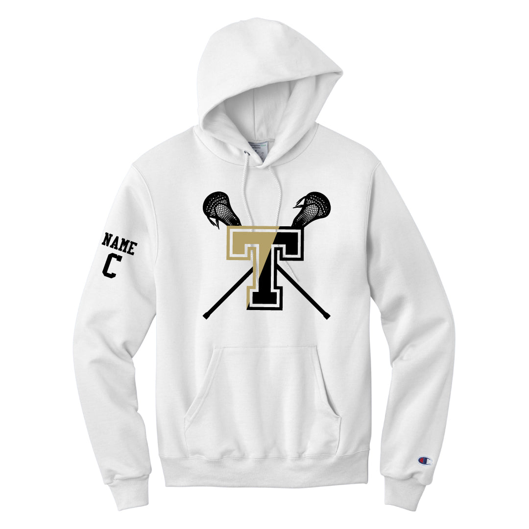 THS Boys Lacrosse Hoodie Logowear THS Boys Lacrosse White Adult S 