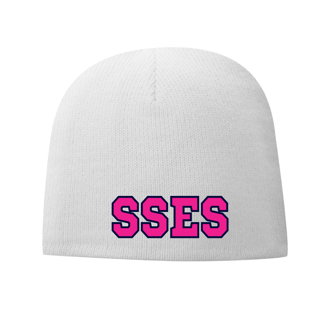 SSES Viki Soto 5K Beanie Hat Logowear Viki Soto 5K White