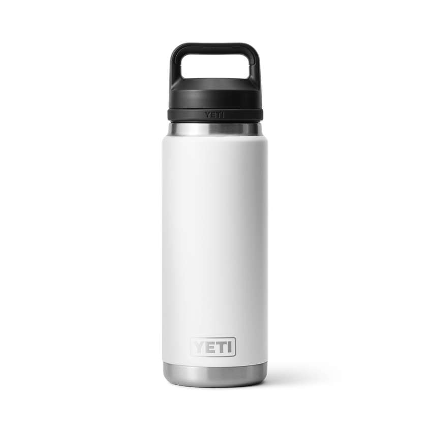 Yeti Rambler Bottle 26 oz w/Chug Cap Accessories Yeti White  