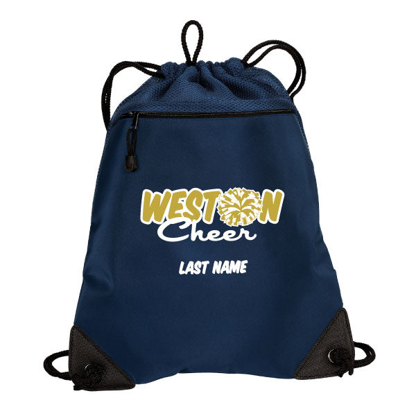Weston Youth Cheer Cinch Bag Logowear Weston Youth Cheer   