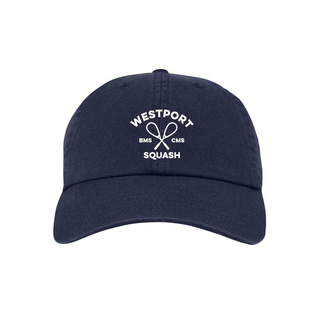 Westport Squash Hat Logowear Westport Squash Navy  