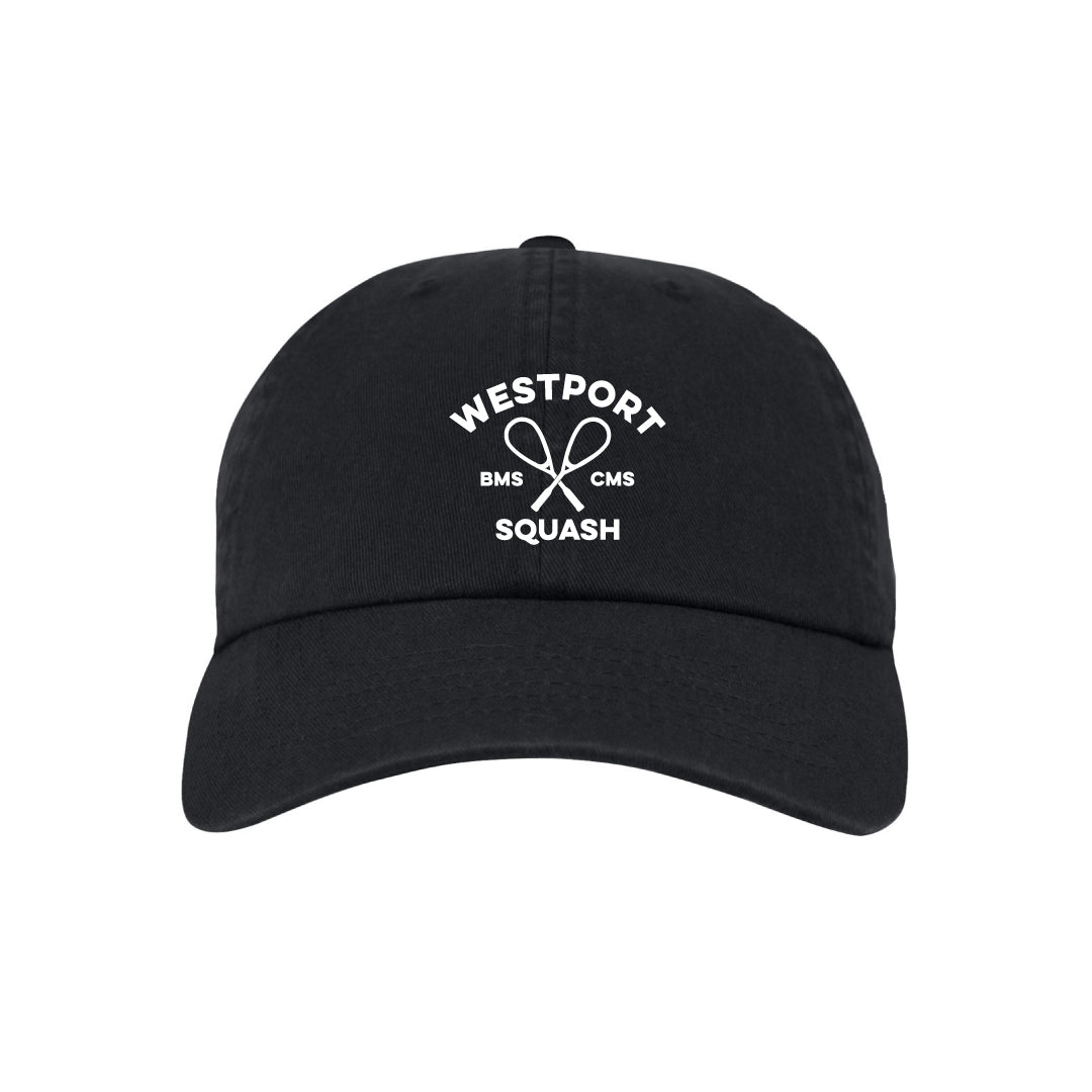 Westport Squash Hat Logowear Westport Squash Black  