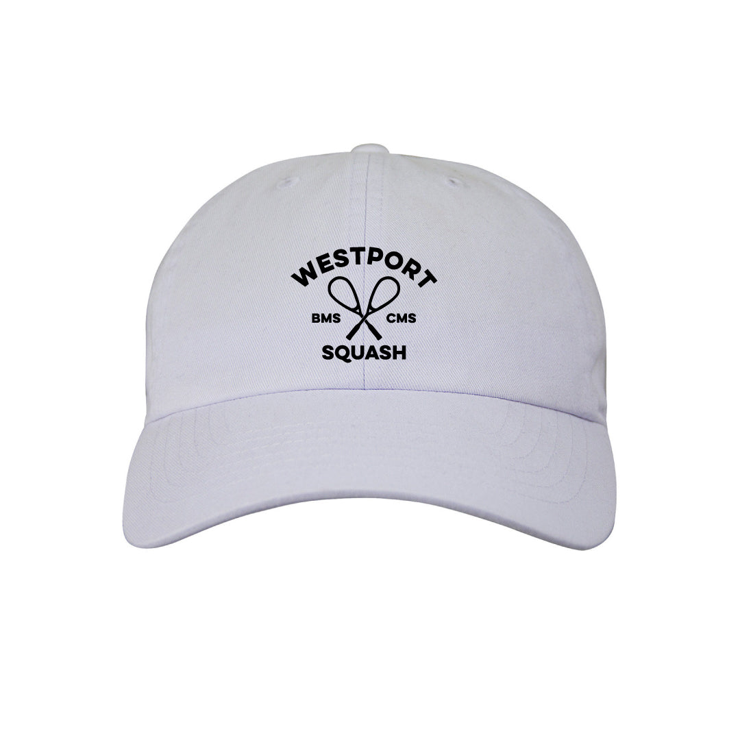 Westport Squash Hat Logowear Westport Squash White  