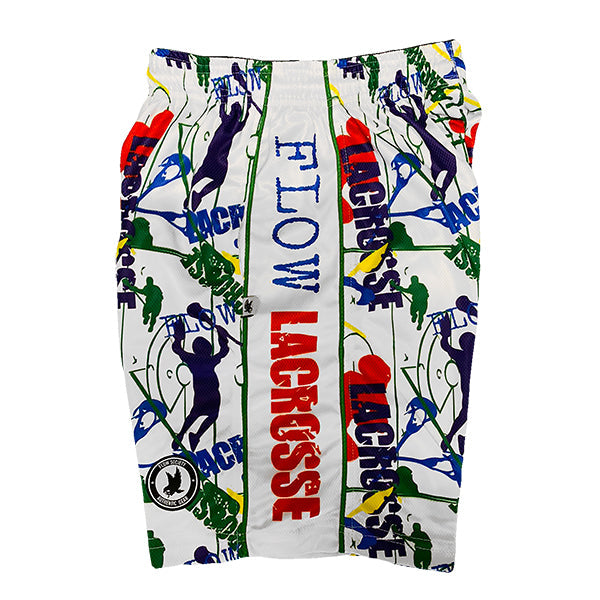 Flow Society Boys' Red, White & Blue Flow Lax Short Apparel Flow Society   