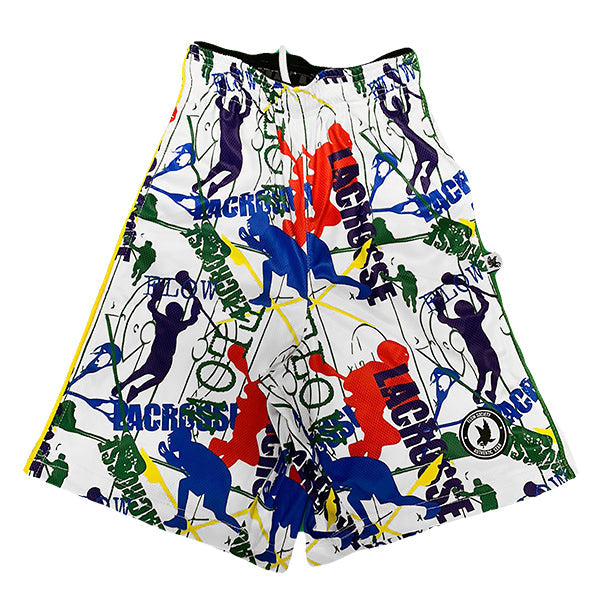 Flow Society Boys' Red, White & Blue Flow Lax Short Apparel Flow Society Small  
