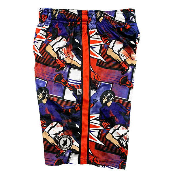 Flow Society Boys' Lax Comic Short Apparel FLOW SOCIETY   