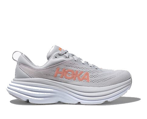 Hoka Women's Bondi 8 Footwear Hoka One One Harbor Mist/Lunar Rock-HMLR 5.5 Medium