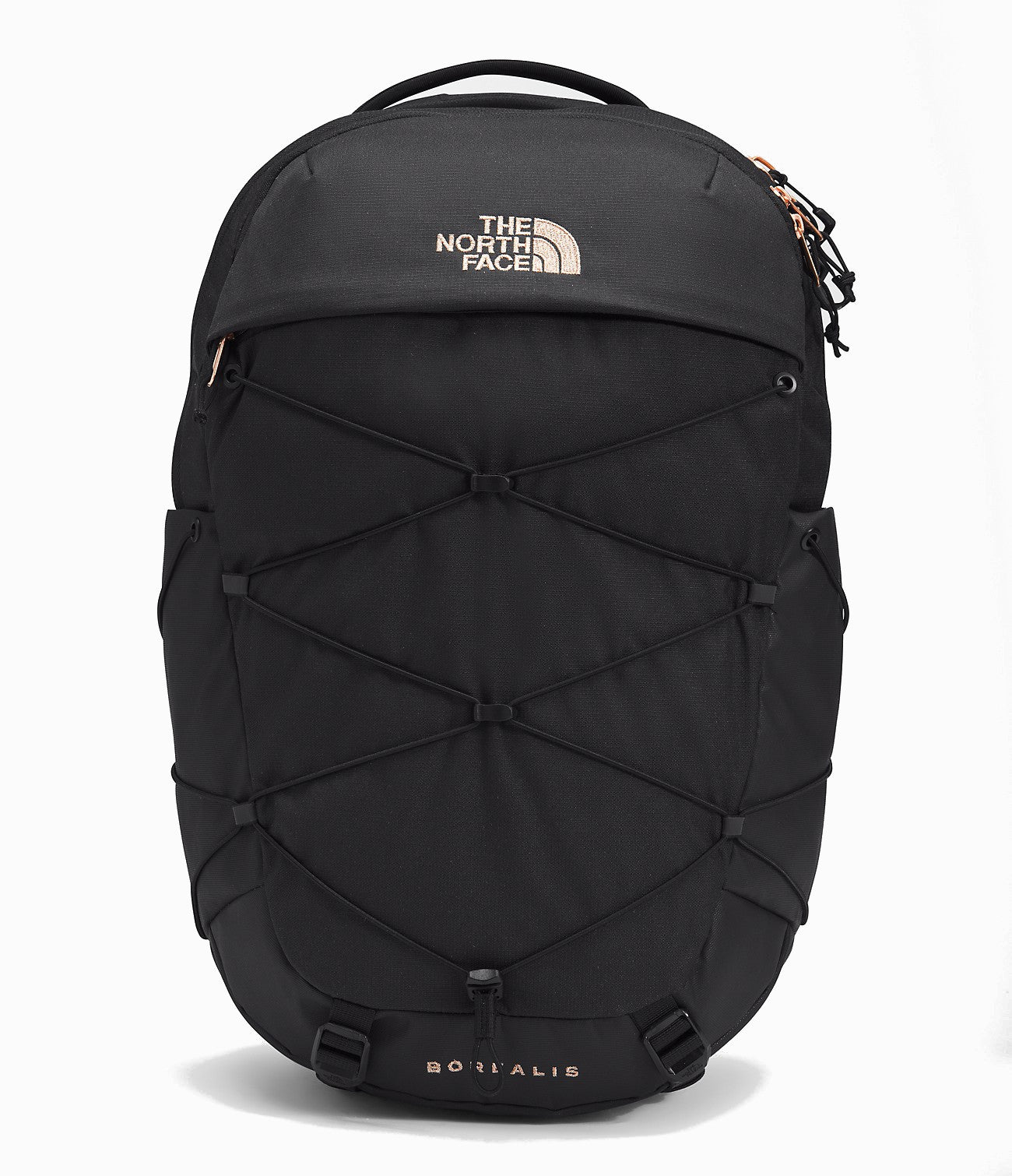 The North Face Women's Borealis Backpack Accessories North Face TNF Black Heather/Burnt Coral Metallic-WBW  