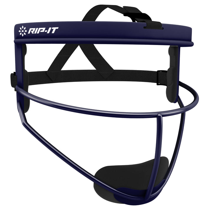 Rip-it Original Defense Pro Softball Fielder's Mask Equipment RIP-IT SPORTING GOODS Youth Navy 