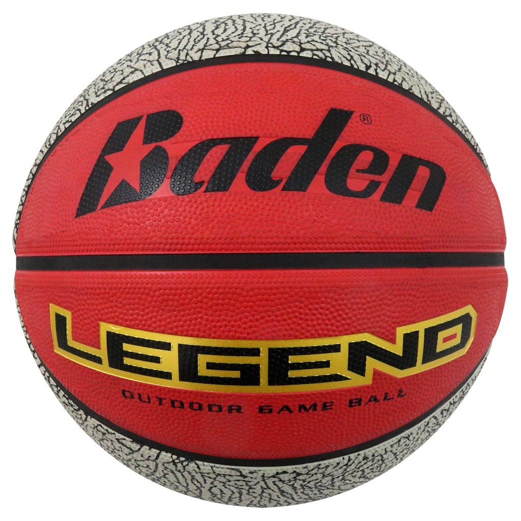 Baden Legend Outdoor Basketball Equipment Baden 28.5-Intermediate Red/Black 