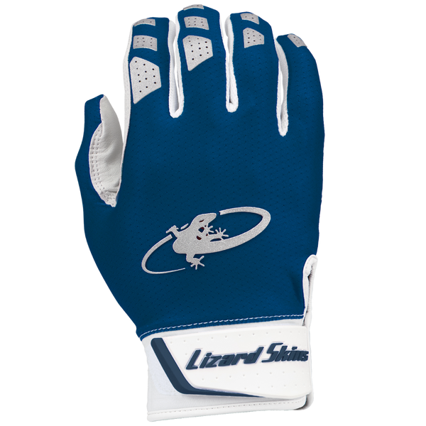 Lizard Skins Youth Komodo V2 Batting Gloves Equipment Lizard Skins Navy Blue Youth Small 