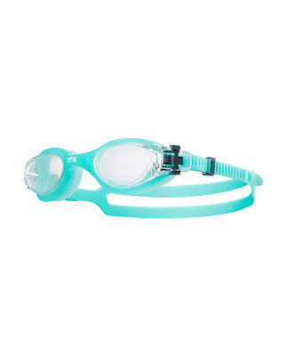 TYR VESI Womens Goggles Equipment TYR Clear/Mint  