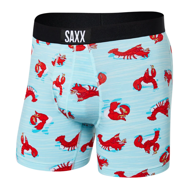 Saxx Men's Ultra Boxer Brief Apparel SAXX Small Lobster Lounger 