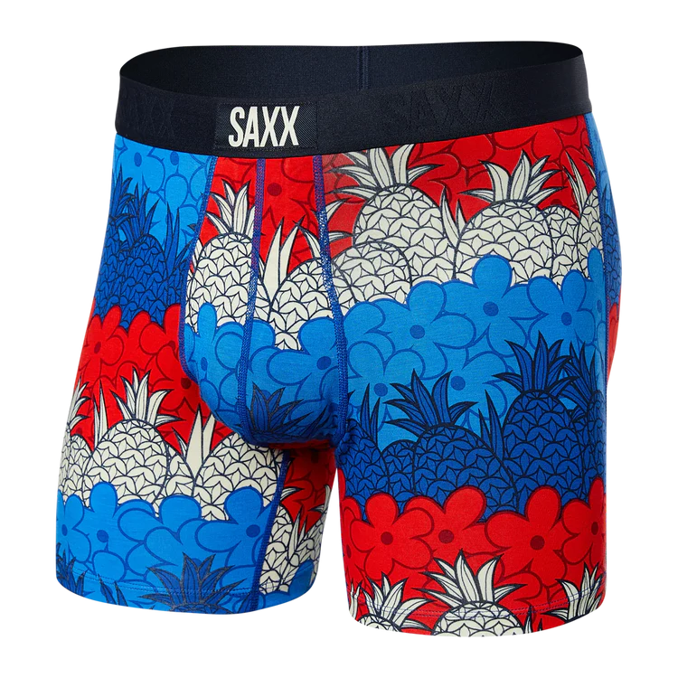Saxx Men's Ultra Boxer Brief Apparel SAXX Small Pineapple Strata 