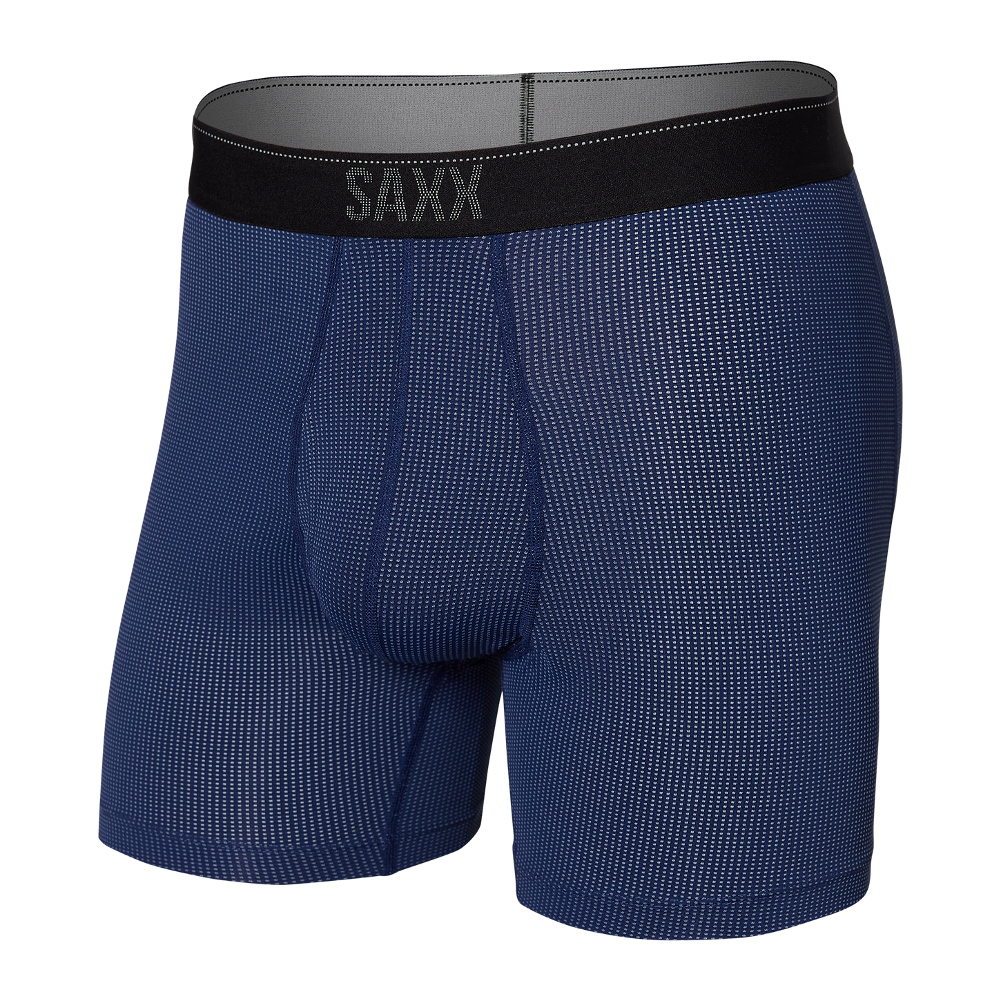 Saxx Men's Quest Boxer Brief Apparel SAXX Midnight Blue II Small 