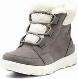 Sorel Women's Explorer II Carnival Boot Footwear Sorel 6.5 Quarry/Dove-052 